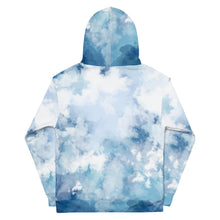 Load image into Gallery viewer, Blue Clouds Z/V Unisex Hoodie