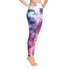 Load image into Gallery viewer, Yoga Leggings | Colorful Paint Splatters