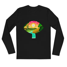 Load image into Gallery viewer, Long Sleeve Fitted Crew | Awakin Eye