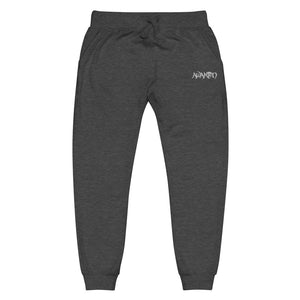 Unisex fleece sweatpants | White Awakin