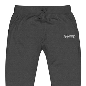 Unisex fleece sweatpants | White Awakin